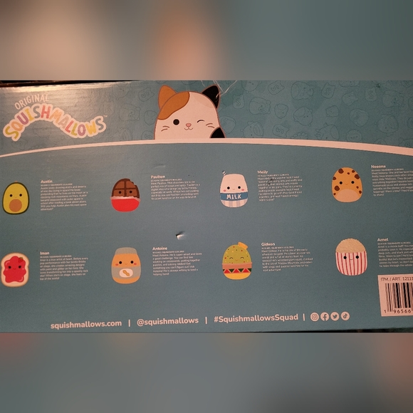 THIS ITEM IS SOLD! Squishmallows 8 Pack of 5" Food Squishmallows. Brand New. - Picture 5 of 5